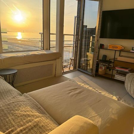 Luxe Studio/Suite Met Zeezicht En Volle Zon Кнокке-Хейст Экстерьер фото